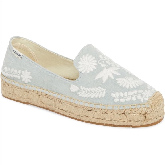 chambray espadrilles